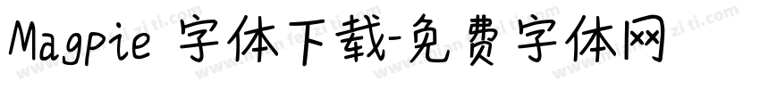 Magpie 字体下载字体转换